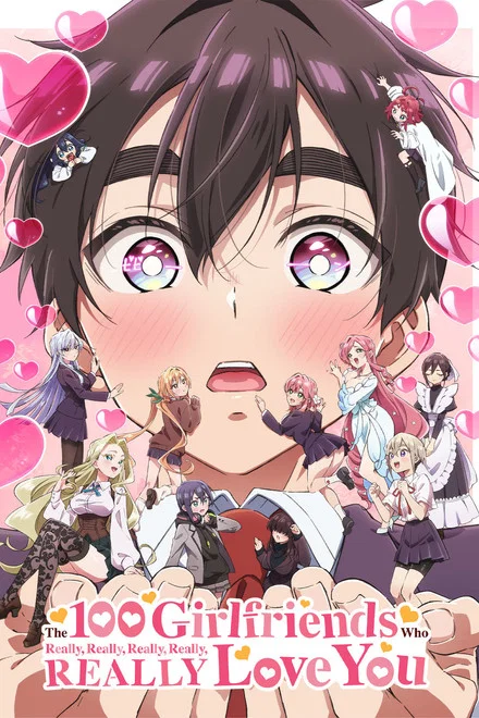 Les 100 petites amies qui t'aiiiment à en mourir saison 3 poster