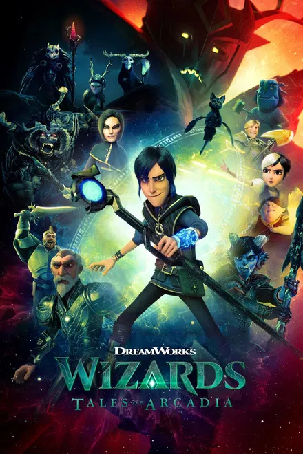 Mages et Sorciers : Les Contes d'Arcadia saison 1 poster