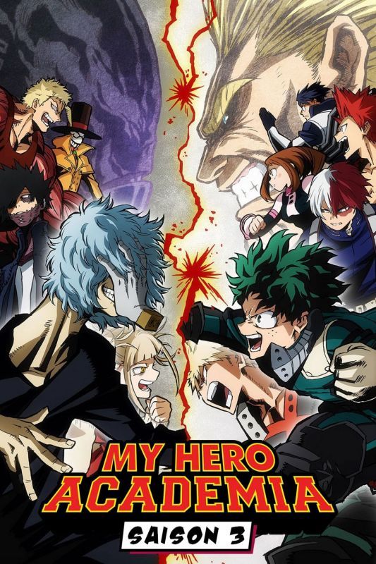 My Hero Academia saison 3 poster